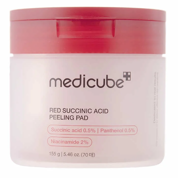 Medicube Red Succinic Acid Peeling Pad 70 Ud 155g