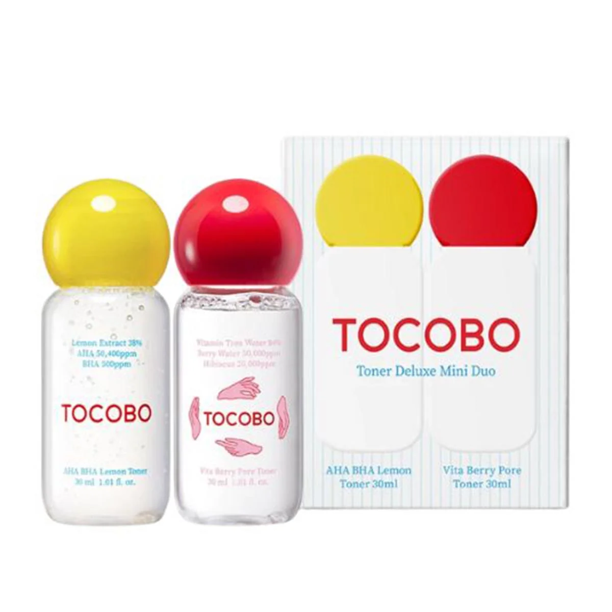 Tocobo Toner Deluxe Mini Duo Tonico Lemon Berry 2un