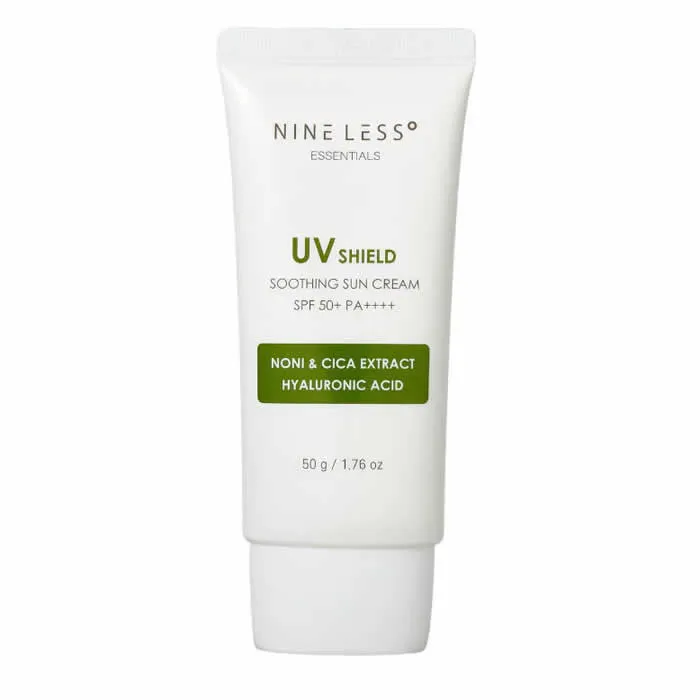 Nine Less Essentials UV Shield Soothing Sun Cream SPF 50+ 50g