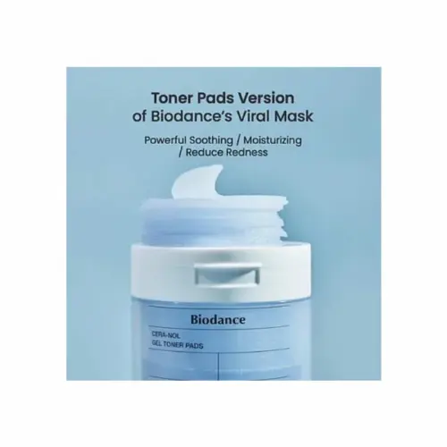 Biodance Cera-Nol Gel Toner 60 Pads