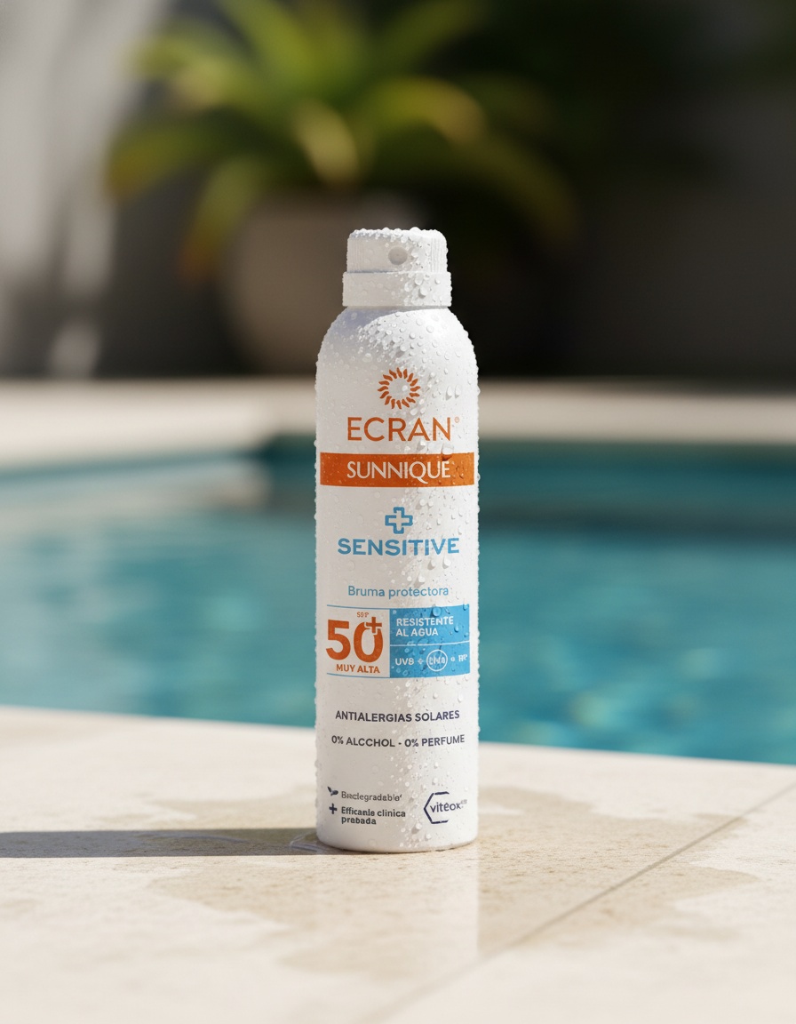 ECRAN SUNNIQUE SENSITIVE protective mist SPF50+ 250 ml - Afbeelding 2