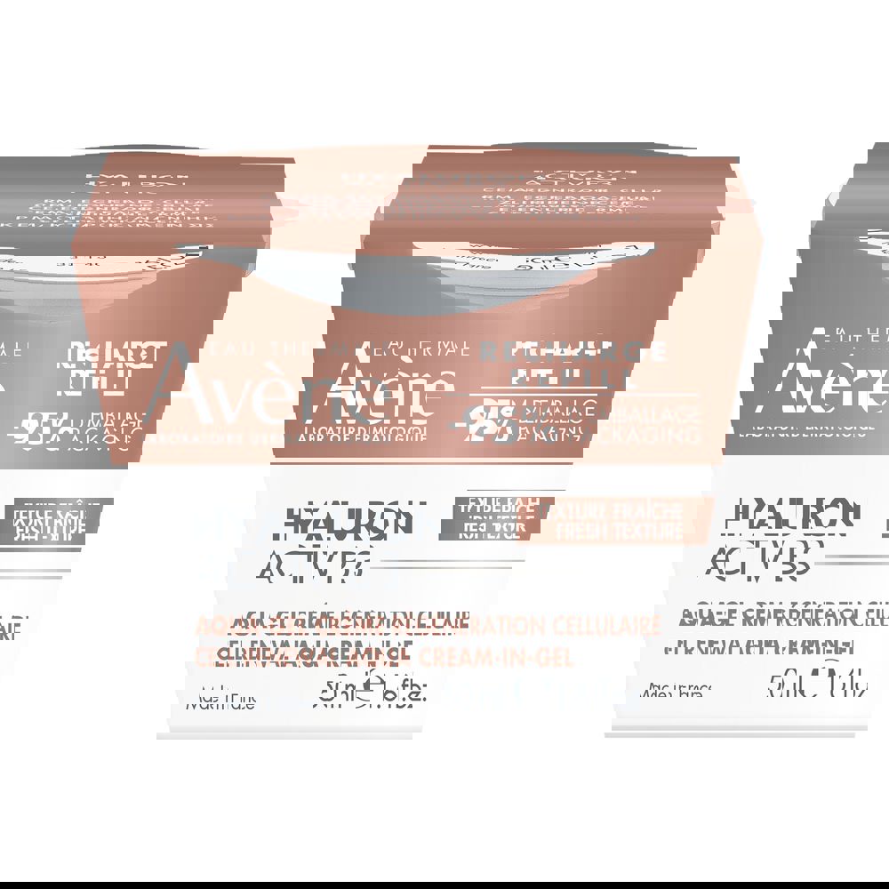 AvÈne HYALURON ACTIV B3 aqua-gel cream cell renewal recharge 50 ml