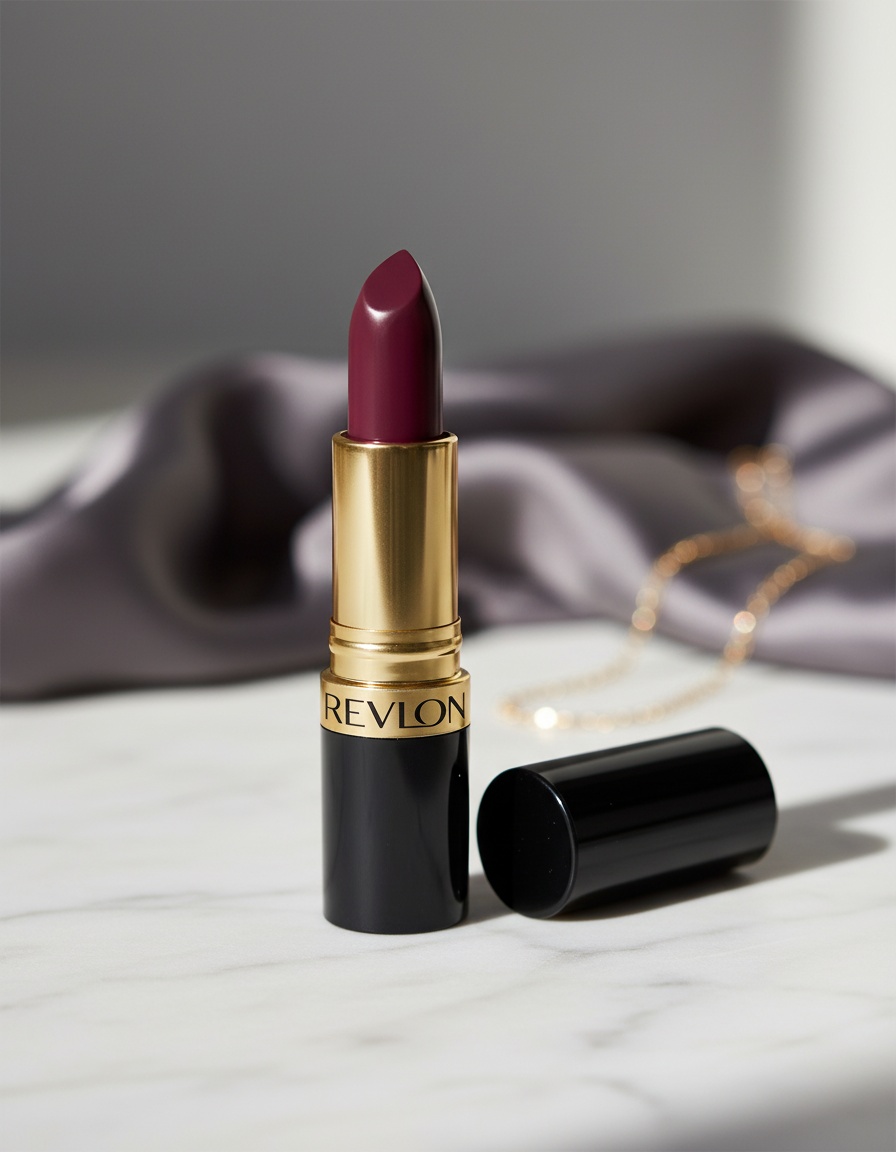 Revlon Mass Market SUPER LUSTROUS lipstick #477-black cherry 3.7 gr