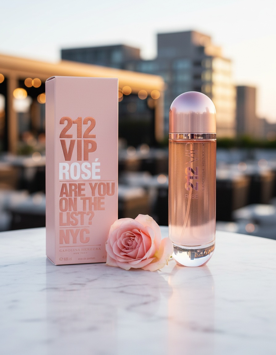 Carolina Herrera 212 VIP ROSÉ eau de parfum spray 125 ml - Afbeelding 2