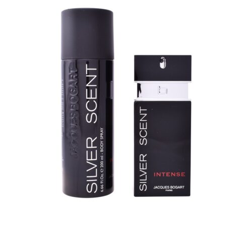 Jacques Bogart Silver Scent Intense Geschenkset 100ml EDT + 200ml Body Spray