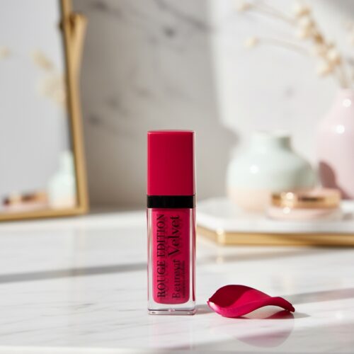 Bourjois ROUGE VELVET liquid lipstick #05-olé flamingo!