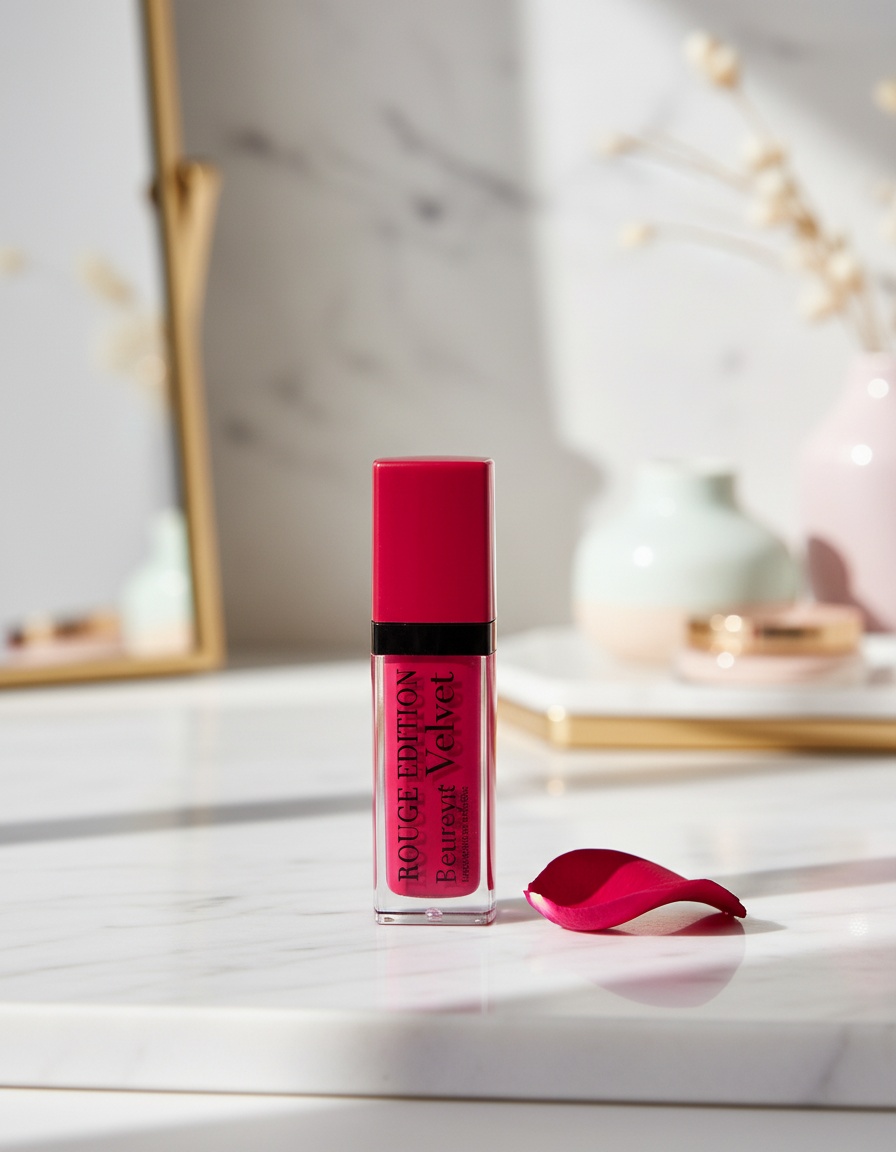 Bourjois ROUGE VELVET liquid lipstick #05-olé flamingo!