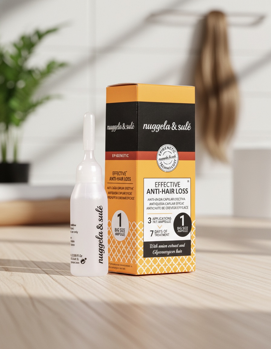 Nuggela & sulÉ Nuggela & SulÉ EFFECTIVE ANTI-HAIR LOSS hair ampoules 1 unit - Afbeelding 2