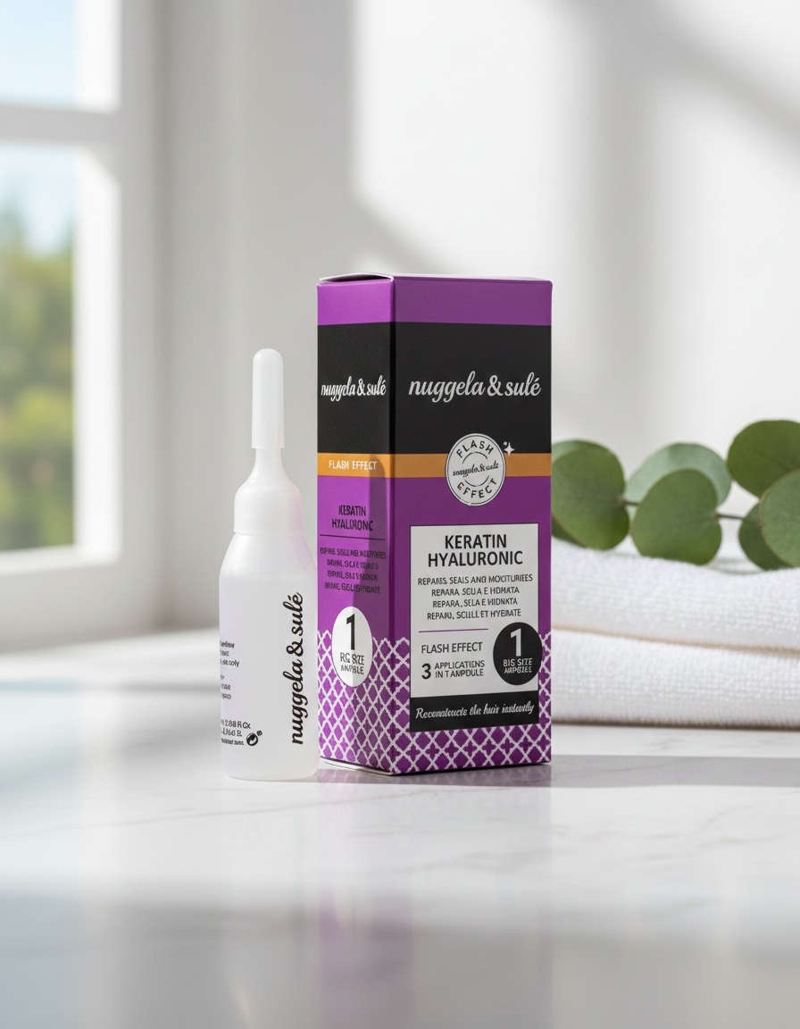 Nuggela & sulÉ Nuggela & SulÉ KERATIN-HYALURONIC hair ampoules 1 unit - Afbeelding 2