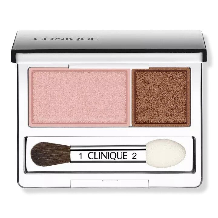 Clinique ALL ABOUT SHADOW duo #Strawberry Fudge 2.2 gr