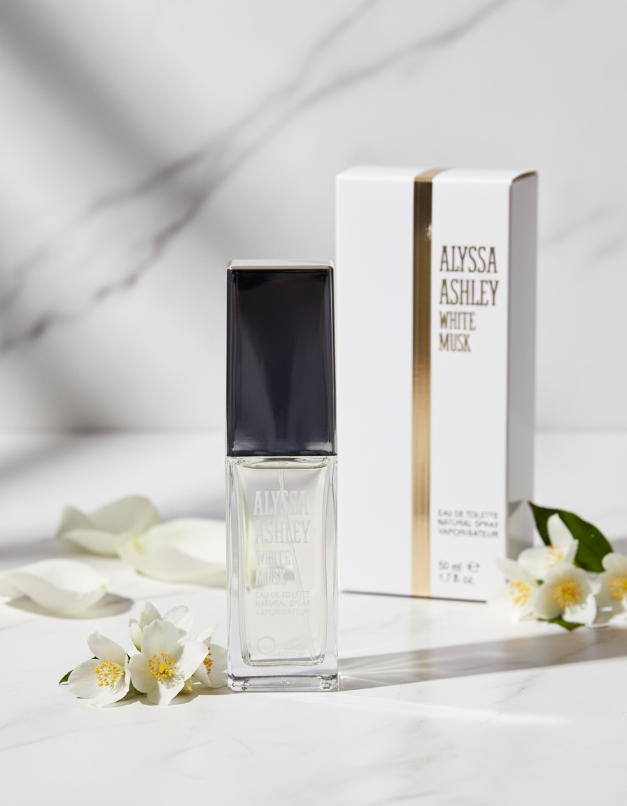 Alyssa Ashley WHITE MUSK eau de toilette spray 50 ml - Afbeelding 2