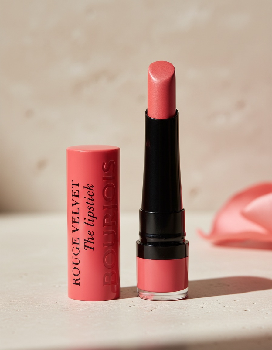Bourjois ROUGE VELVET THE LIPSTICK #04 hip hip pink