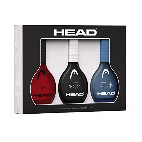 Head Men Geschenkset 50 ml Attitude+ 50ml Fire EDT + 50ml Motion EDT
