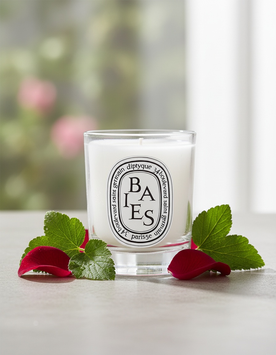 Diptyque SCENTED CANDLE baies 70 gr - Afbeelding 2