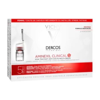 DERCOS aminexil clinical soin traitant anti-chute 21 x 6 ml