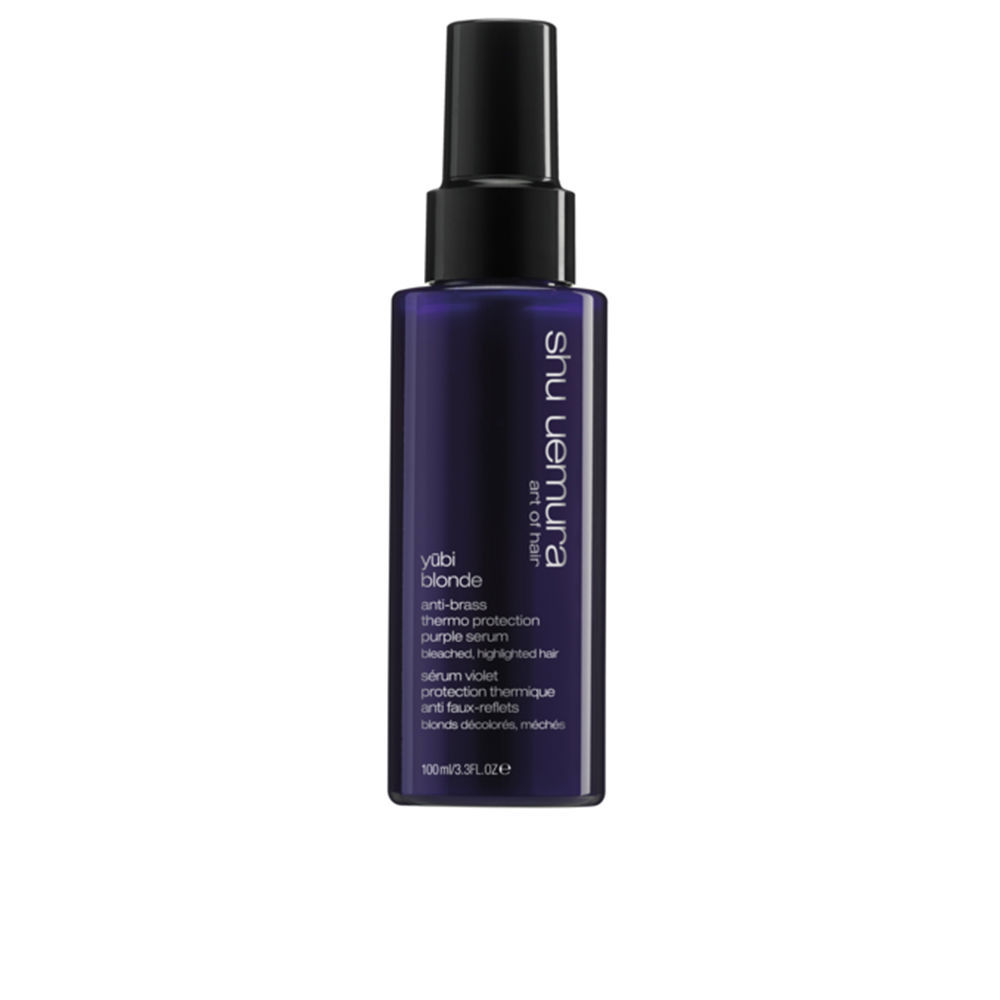 Shu uemura YUBI BLONDE anti-brass heat protection purple serum 90 ml