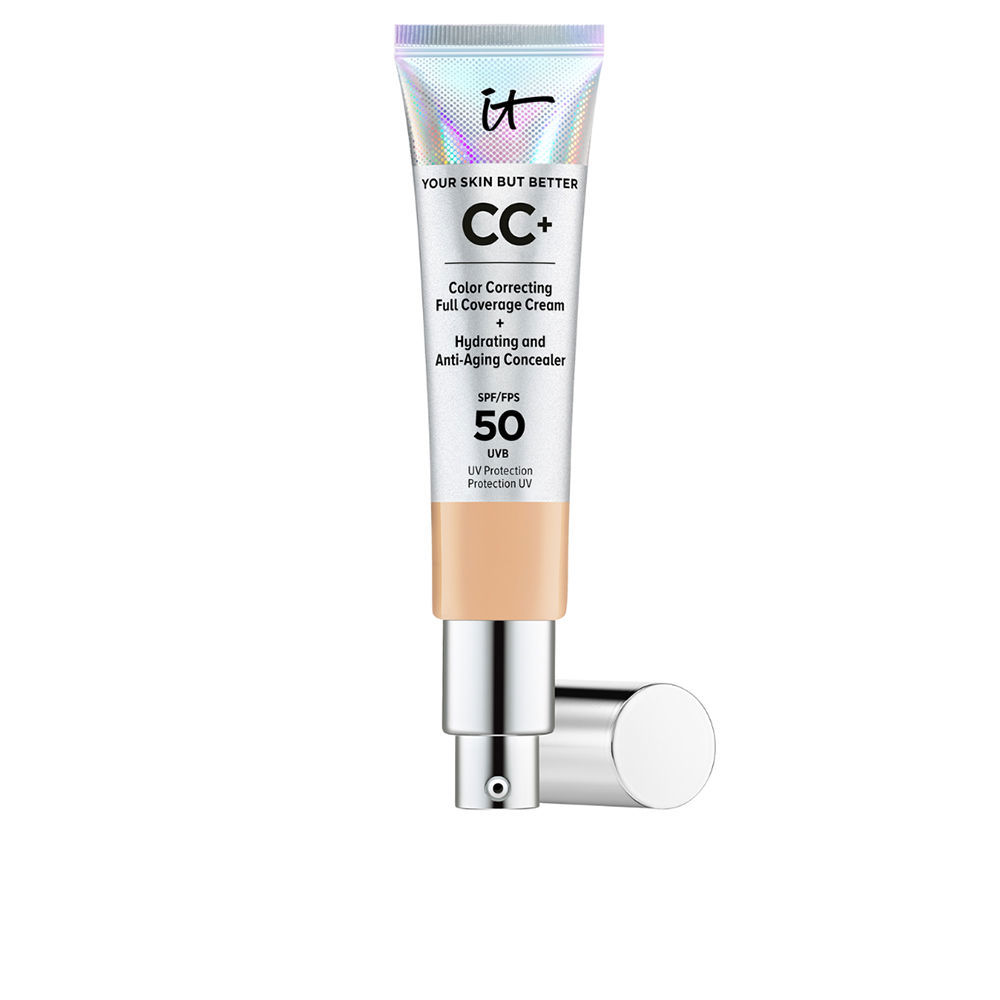 It Cosmetics YOUR SKIN BUT BETTER CC+ cream foundation SPF50+ #medium tan