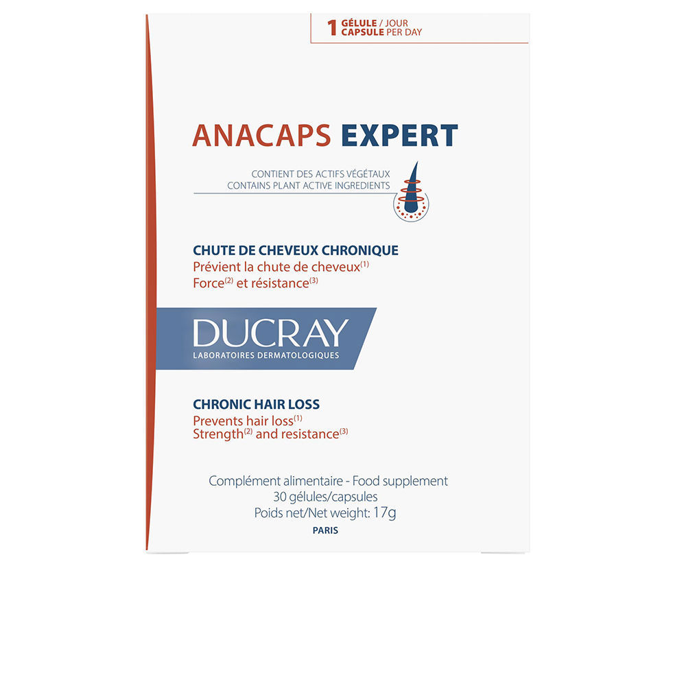 Ducray ANACAPS EXPERT food supplement chronic hair loss 30 units