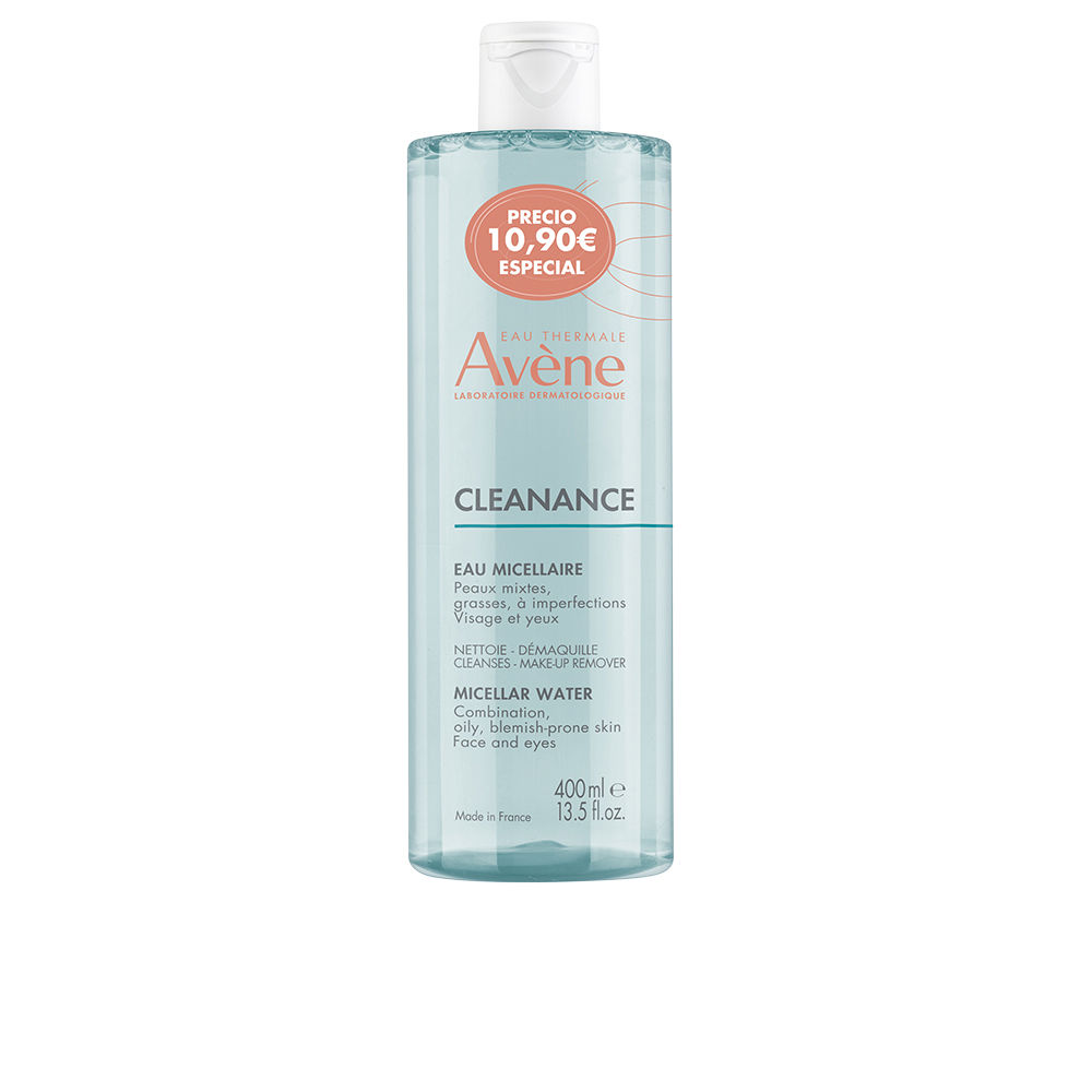 AvÈne CLEANANCE micellar water RRP €10.90" 400 ml