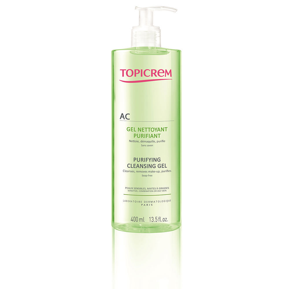 Topicrem AC purifying cleansing gel 400 ml