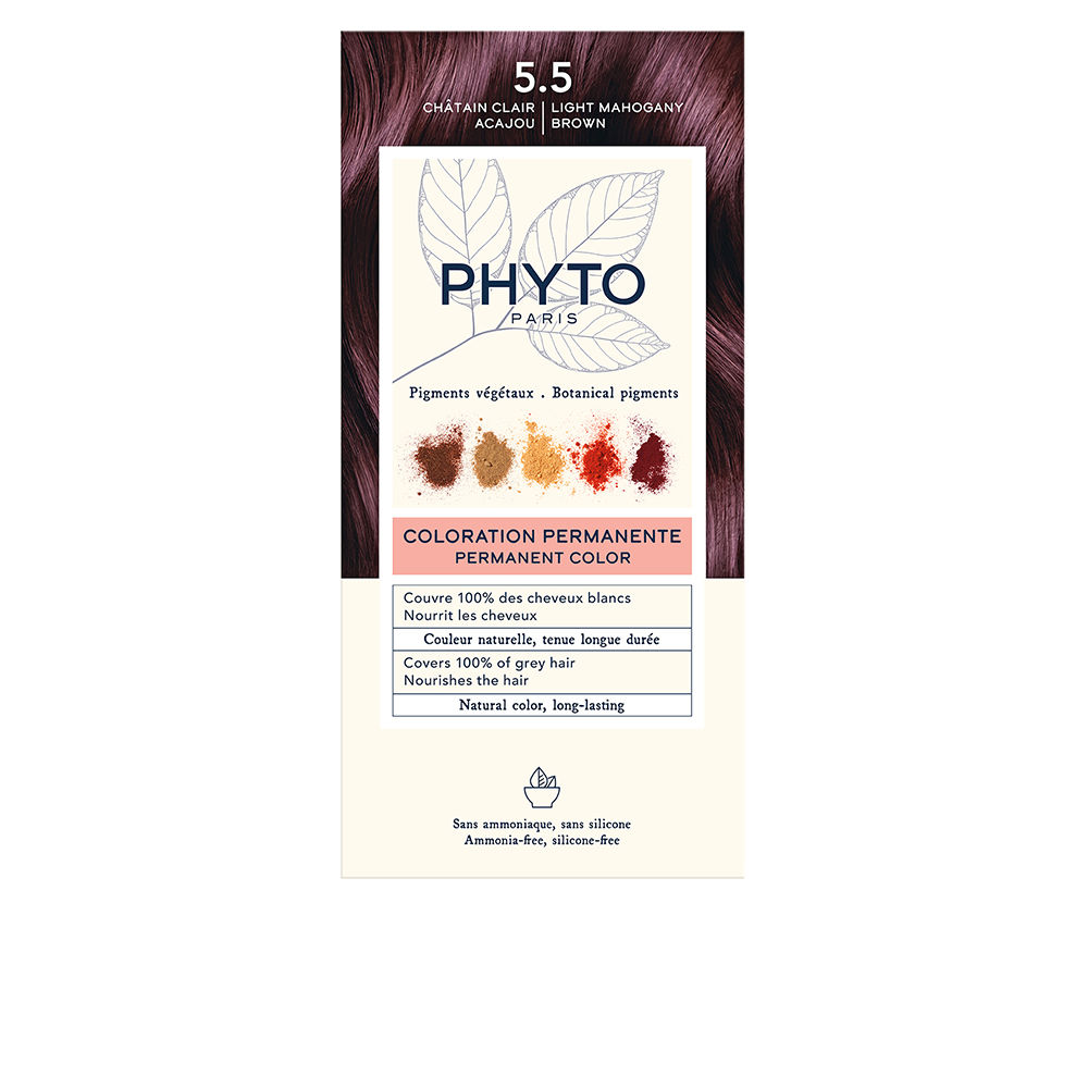 PHYTOCOLOR #5.5-Light Mahogany Brown 4 u