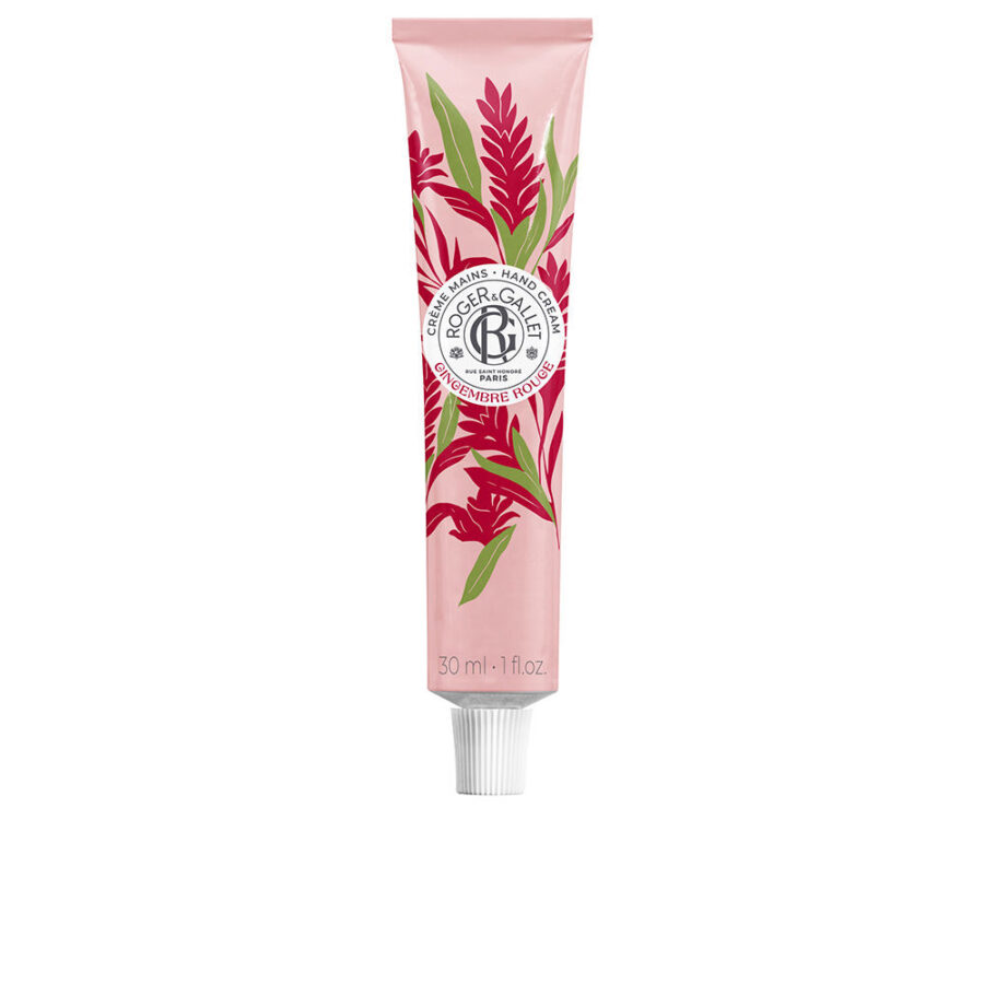 Roger & gallet GINGEMBRE ROUGE hand and nail cream 30 ml