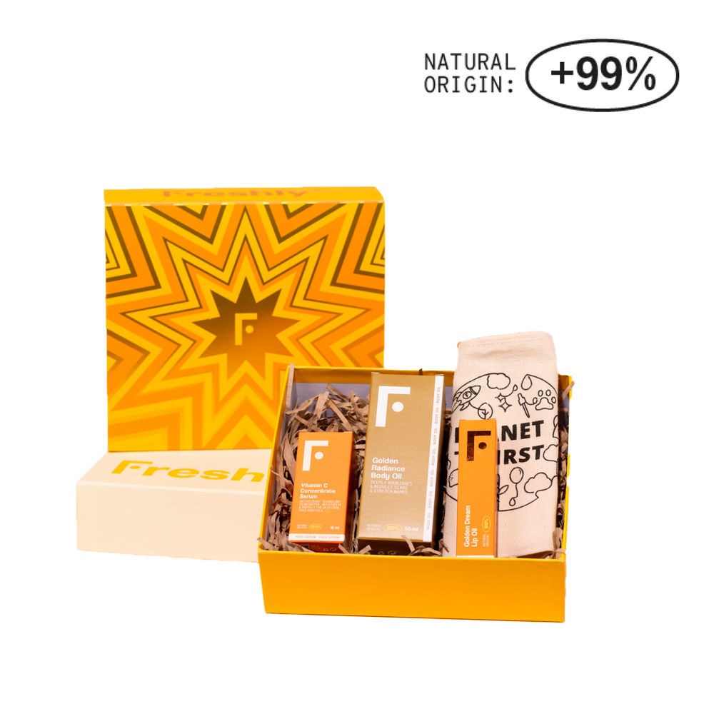 Freshly cosmetics BODY AND FACIAL CASE 4 pcs