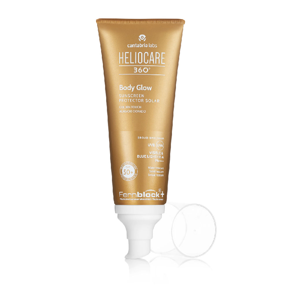 HELIOCARE 360º body glow sunscreen golden finish SPF50+ 100 ml