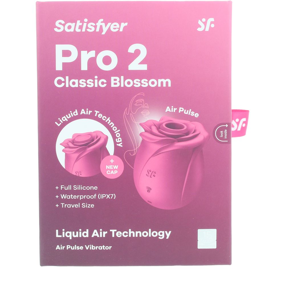 SATISFYER PRO 2 classic pink wave stimulator 1 unit