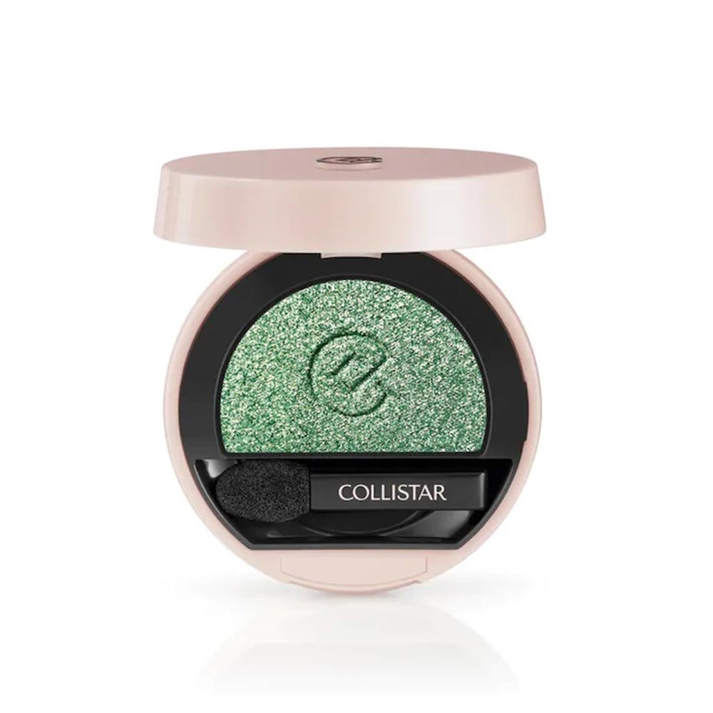 Collistar IMPECCABLE refillable compact eyeshadow #330-green capri frost 2 gr