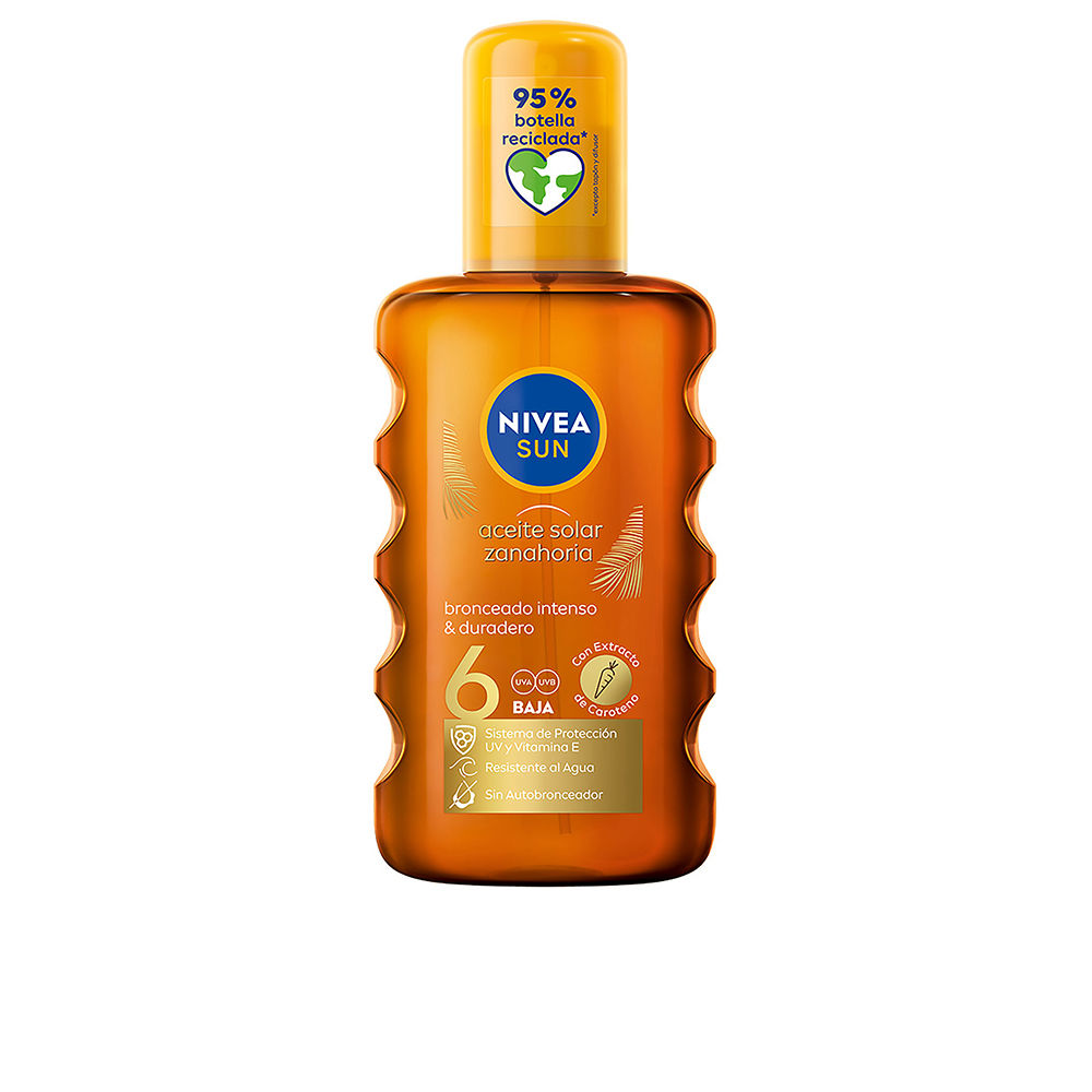 Nivea SUN CARROT solar oil SPF6 200 ml