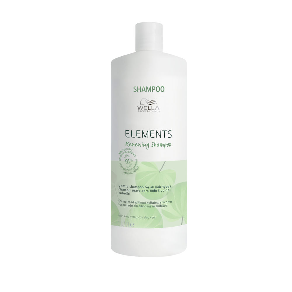 Wella professionals ELEMENTS Sulfate-Free Gentle Renewing Shampoo for All Hair Types 1000 ml