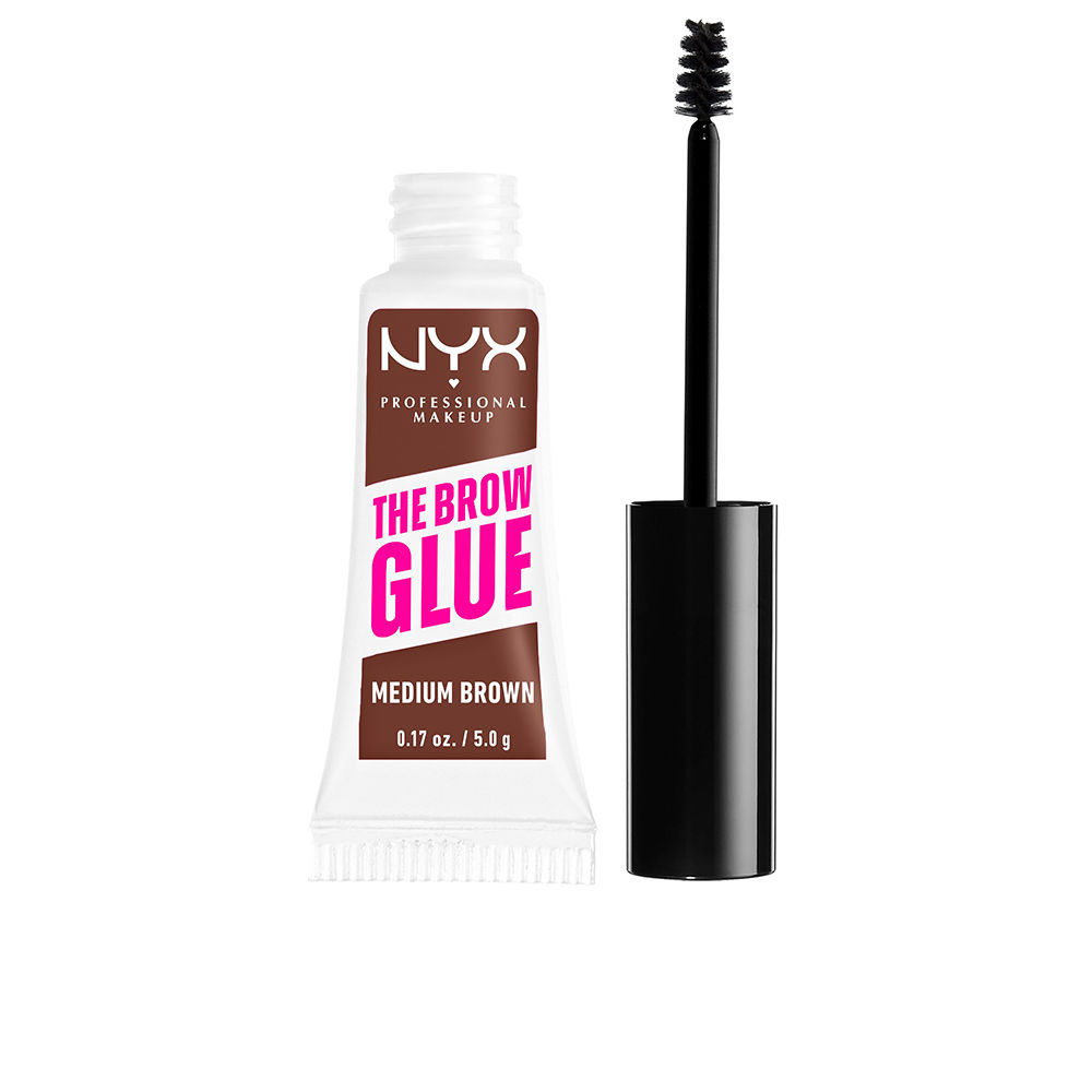 Nyx Professional Make Up THE BROW GLUE eyebrow gel #medium brown 5 gr