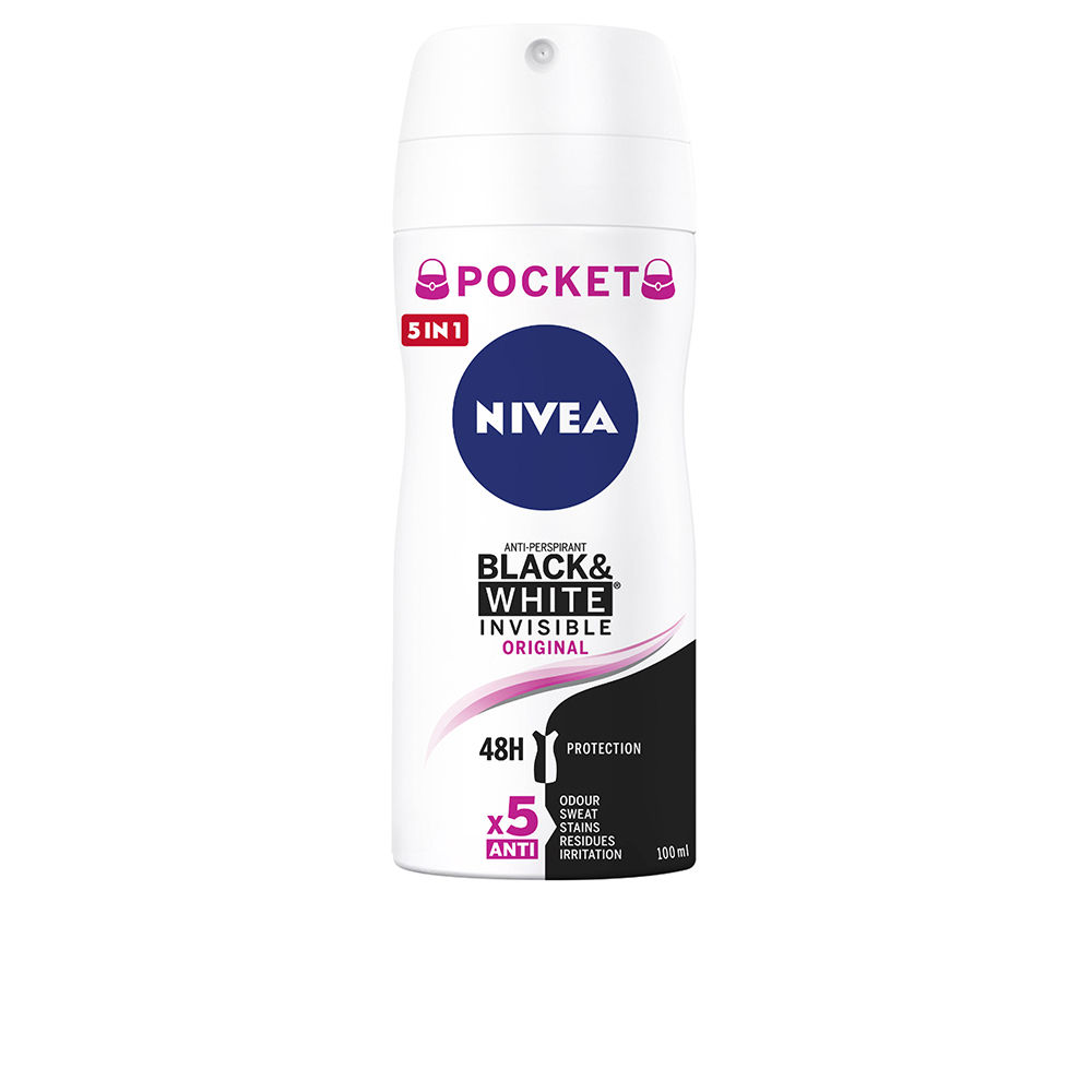 Nivea BLACK & WHITE INVISIBLE deo vapo 100 ml