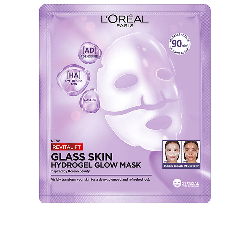 L'ORÉAL PARIS REVITALIFT GLASS SKIN hydrogel glow mask 1 u