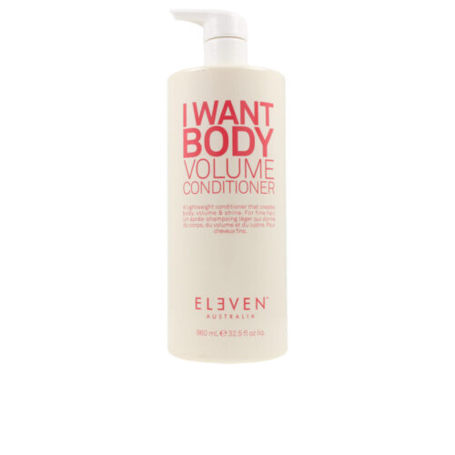 ELEVEN AUSTRALIA I WANT BODY volume conditioner 1000 ml