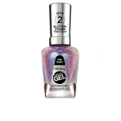 SALLY HANSEN MIRACLE GEL top coat #112-Glitterstorm 15 ml