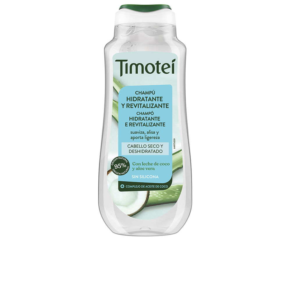 TIMOTEI moisturizing and revitalizing shampoo with coconut milk and aloe vera 300 ml