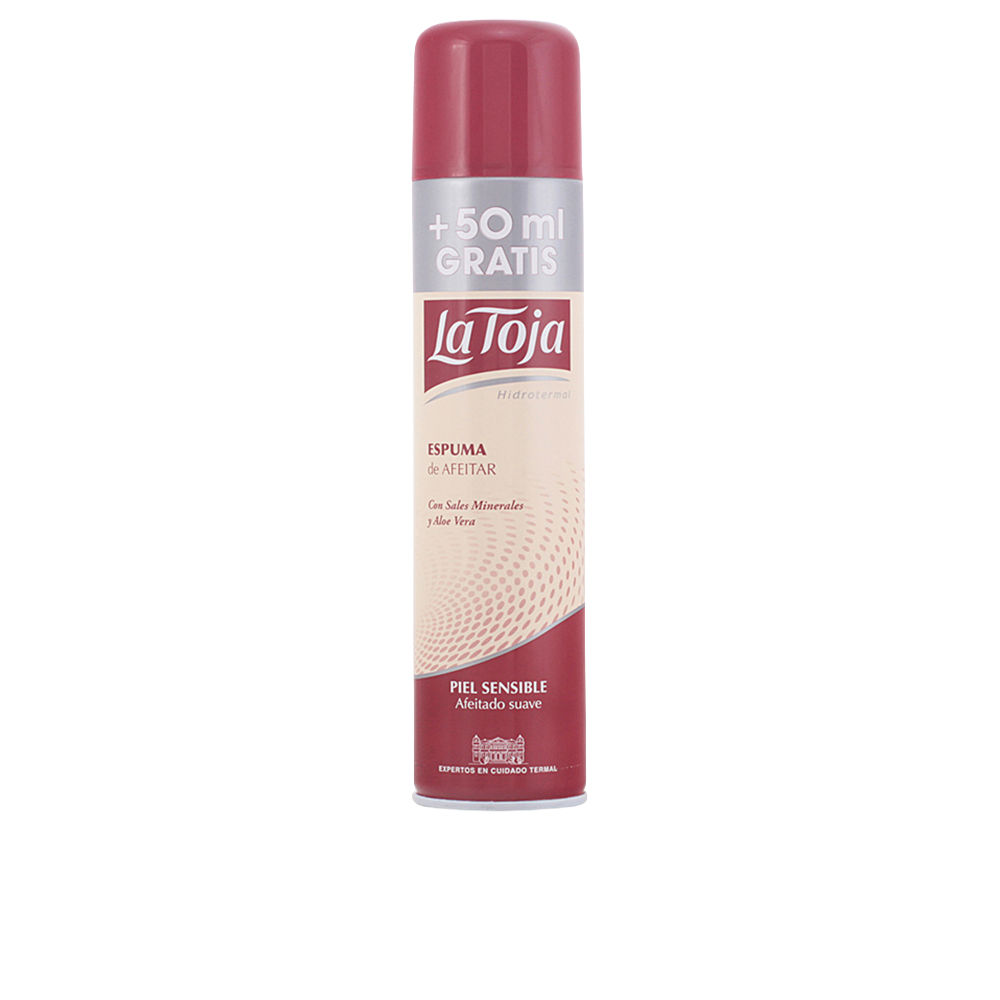 LA TOJA HYDROTHERMAL shaving foam for sensitive skin spray 250 + 50 ml