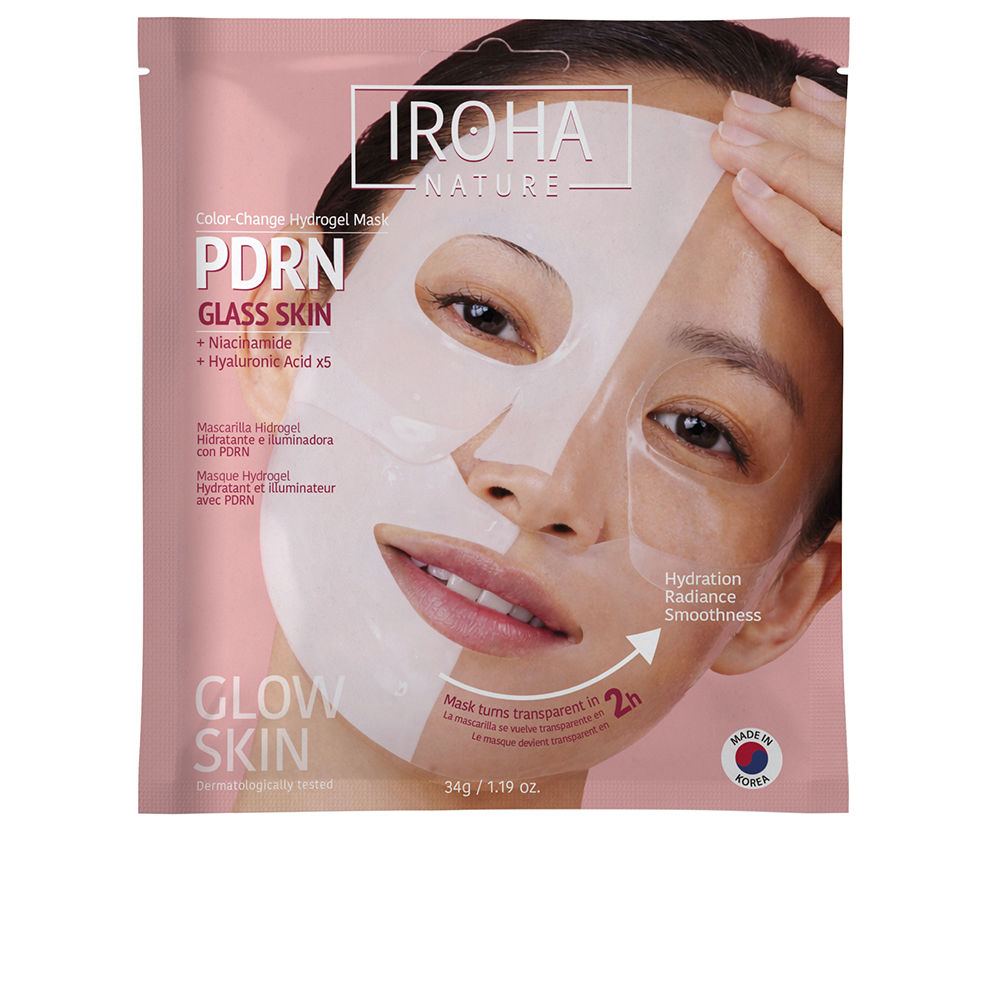 IROHA PDRN GLASS SKIN color change hydrogel mask 1 u