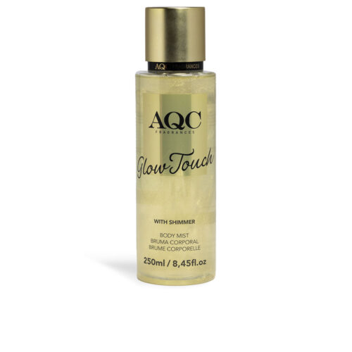 AQC FRAGRANCES GLOW TOUCH GOLD shimmer bruma corporal 250 ml