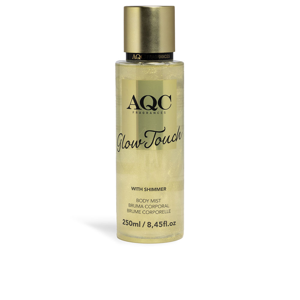 AQC FRAGRANCES GLOW TOUCH GOLD shimmer bruma corporal 250 ml