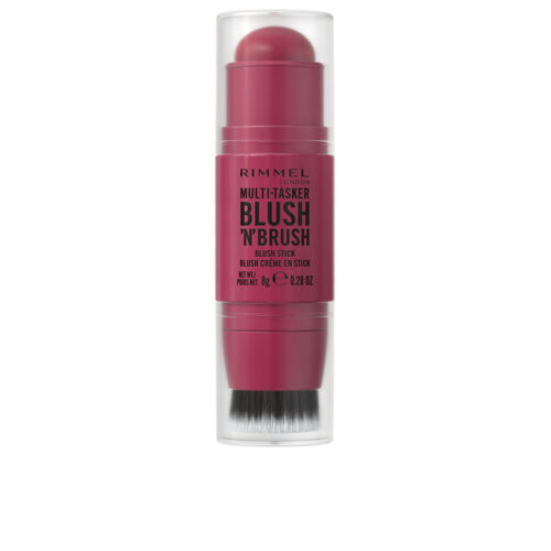 RIMMEL LONDON MULTI-TASKER BLUSH 'N' BRUSH stick #200-Fushia Glam 8 gr