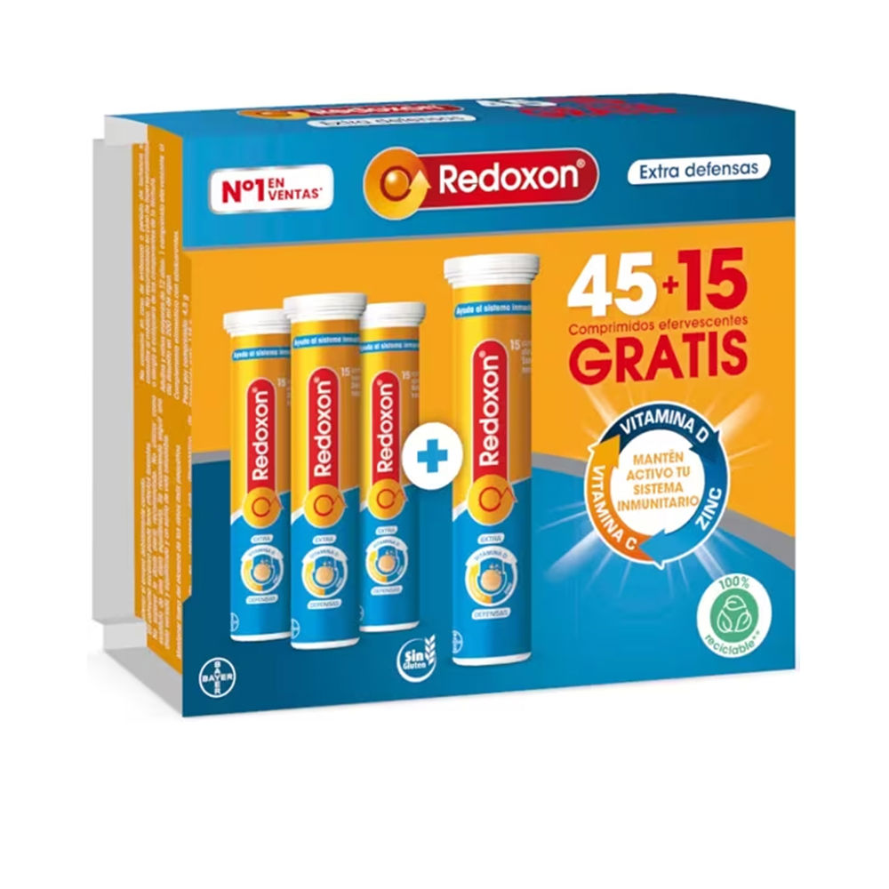 REDOXON EXTRA DEFENSAS comprimidos efervescentes 45 + 15 60 u