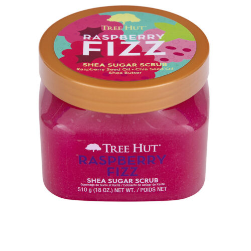 TREE HUT Sugar scrub raspberry soda 510g