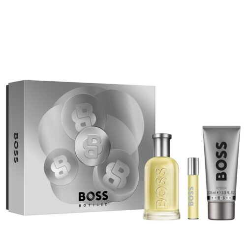 Parfumset voor Heren Hugo Boss BOSS BOTTLED 3 Onderdelen