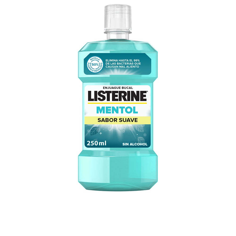Listerine MENTOL SUAVE 0% alcohol enjuague bucal 250 ml