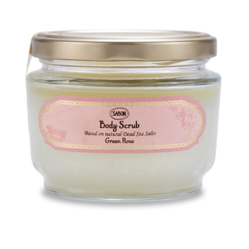 SABON BODY SCRUB green rose 320 gr