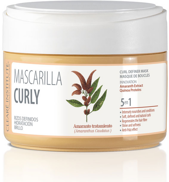 ClearÉ Institute MASCARILLA CURLY rizos definidos hidratación brillo 300 ml