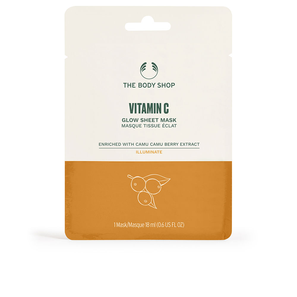 The body shop VITAMIN C glow sheet mask 18 ml